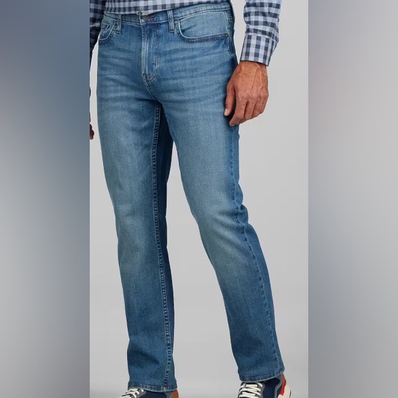 Jos. A Bank tailored fit men’s denim - Picture 1 of 6